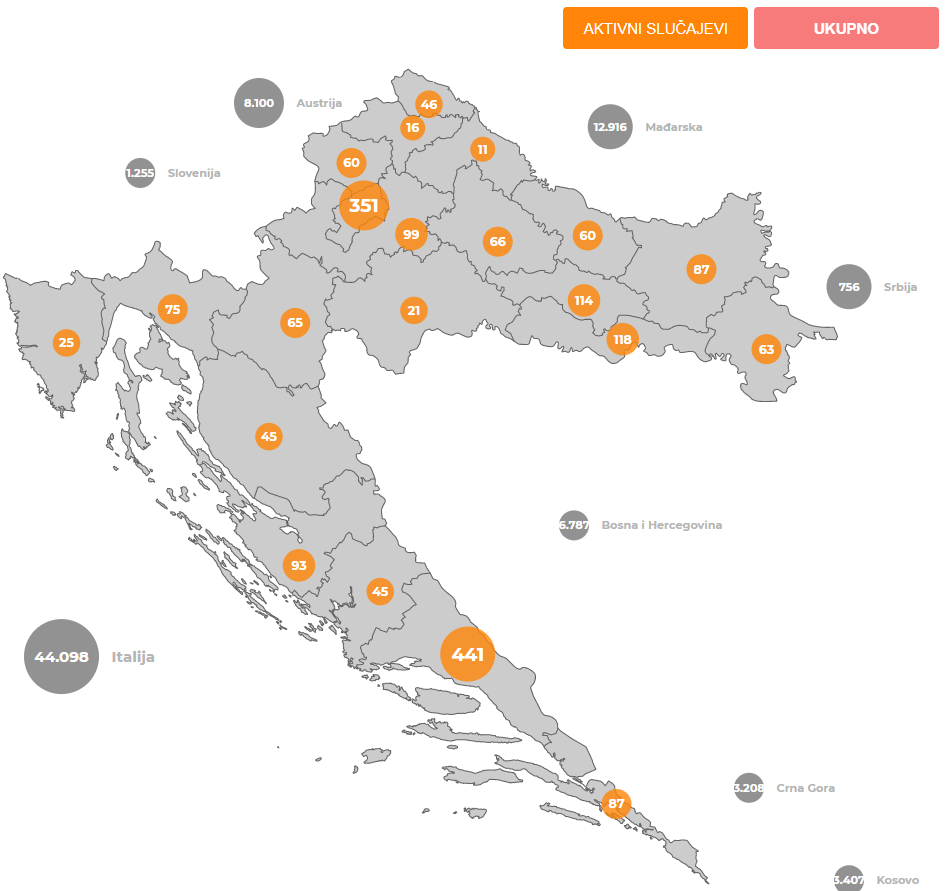koronavirus.hr (21.9.2020. u 10h)