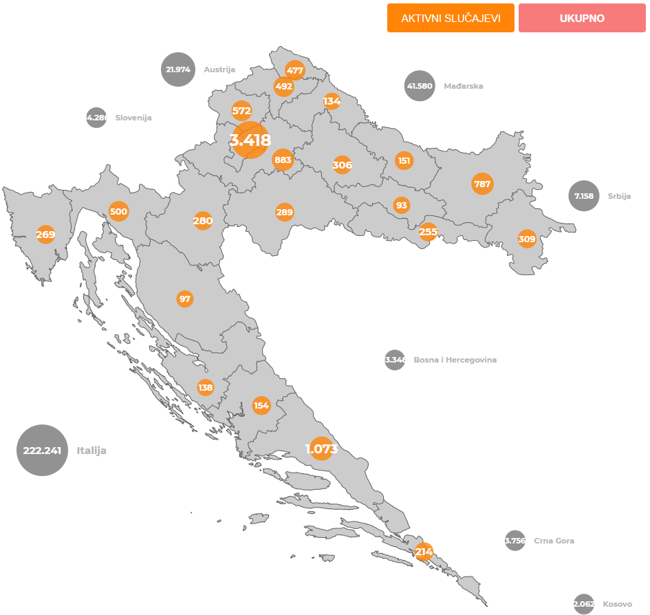 koronavirus.hr (26.10.2020. u 10h)