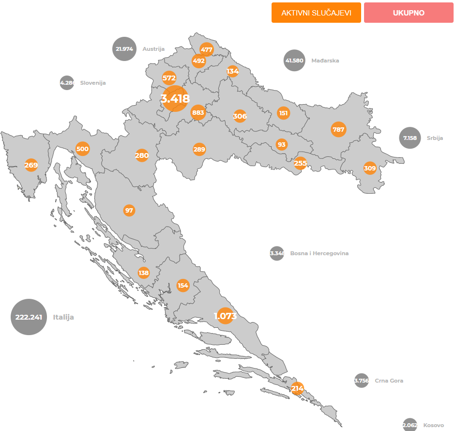 izvor: koronavirus.hr (27.10.2020. u 10h)