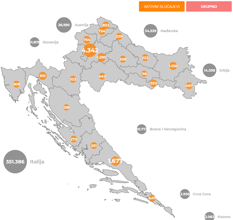 Izvor: koronavirus.hr (1.11.2020. u 10h)