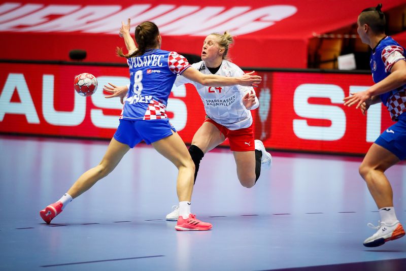 during the Women’s EHF EURO 2020 Norway, Denmark - FinaI Weekend, Bronze match, Croatia vs Denmark, Jyske Bank Arena, Herning Denmark 20.12.2020, Mandatory Credit © Anze Malovrh / kolektiff