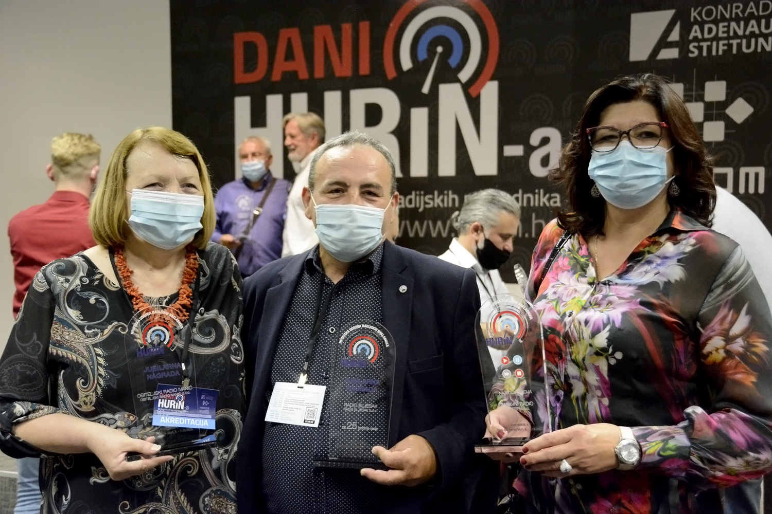HURiN – dodjela godišnjih nagrada radijskim djelatnicima (2020)