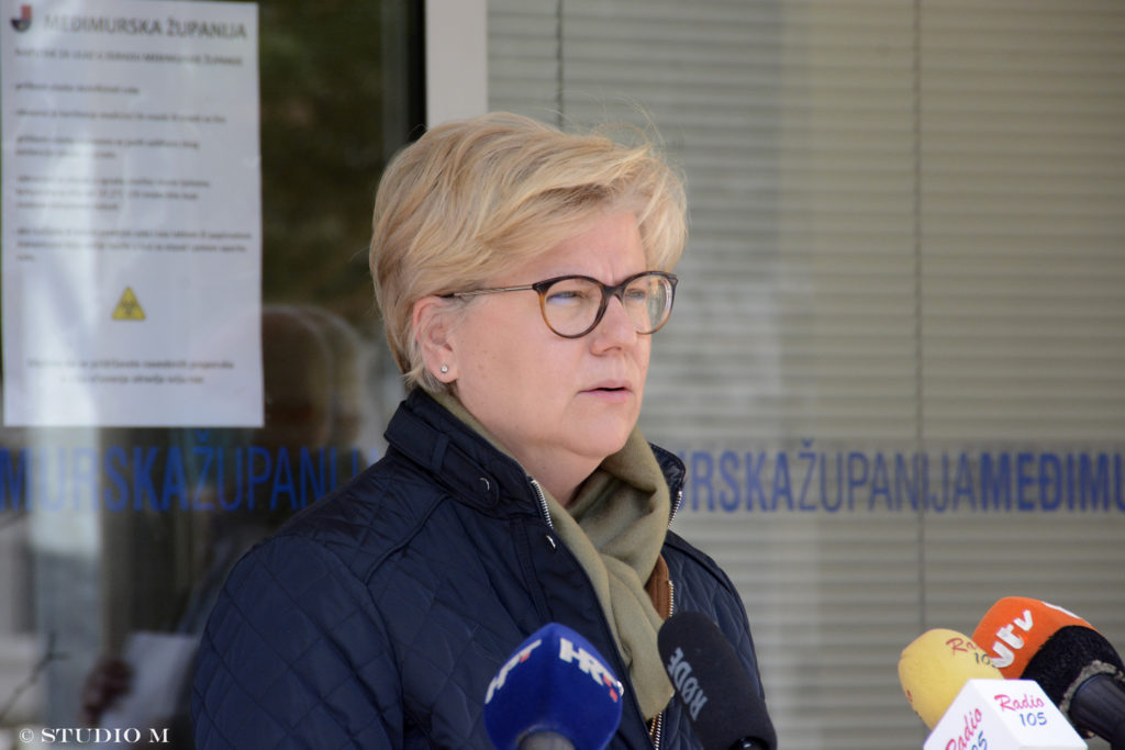 dr. Marina Payer-Pal, ravnateljica Zavoda za javno zdravstvo Međimurske županije