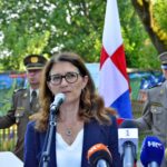 Hanna Szenes, otkrivanje spomenika u Čakovcu, Hrvatska - Izrael, 21.7.2021.