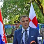 Hanna Szenes, otkrivanje spomenika u Čakovcu, Hrvatska - Izrael, 21.7.2021.