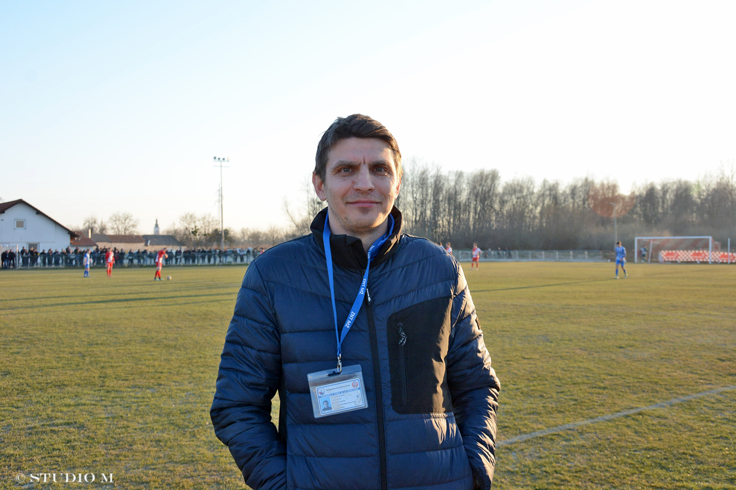 Ivan Habuš, trener NK Mladost Komet Prelog, utakmica NK Naprijed - NK Mladost 0:3, Zdenci, Cirkovljan, 13.3.2022.