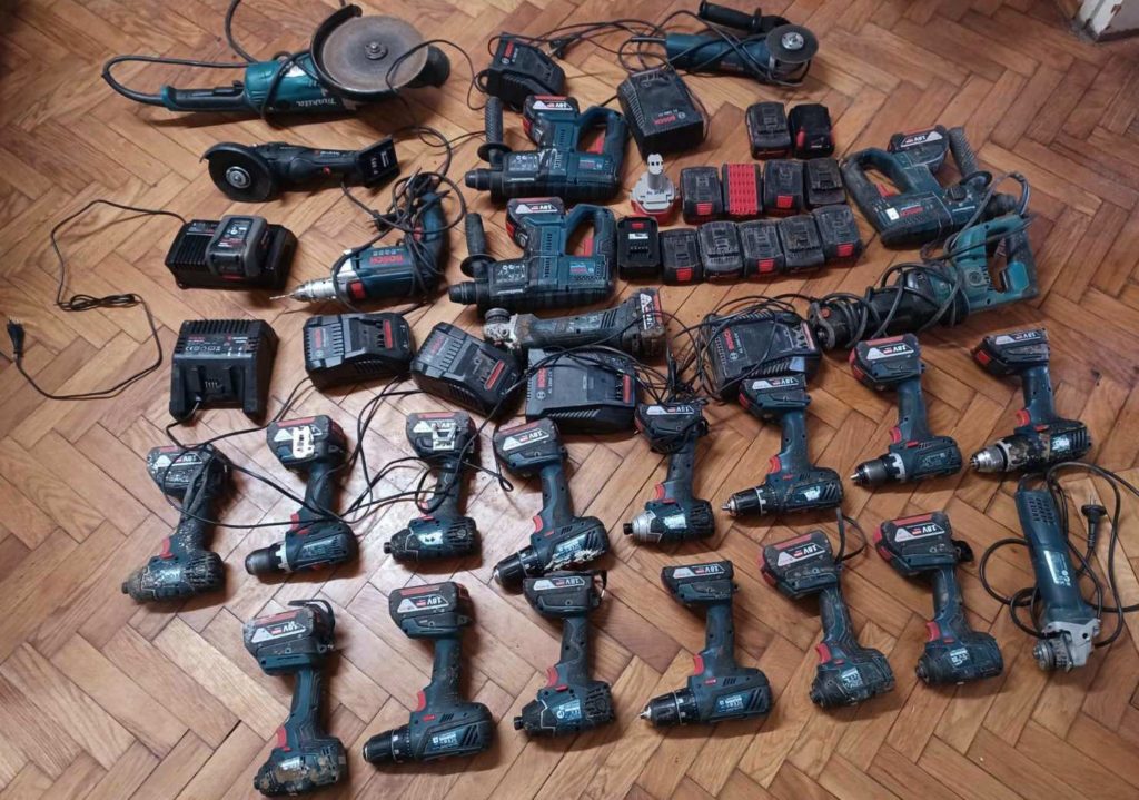 Pronađen ukraden profesionalni alat / Foto: PUM