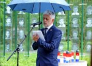 Međimurska županija, obilježavanje Dana državnosti / predsjednik Koordinacije udruga proisteklih iz Domovinskog rata Stjepan Horvat / (28.5.2022.)