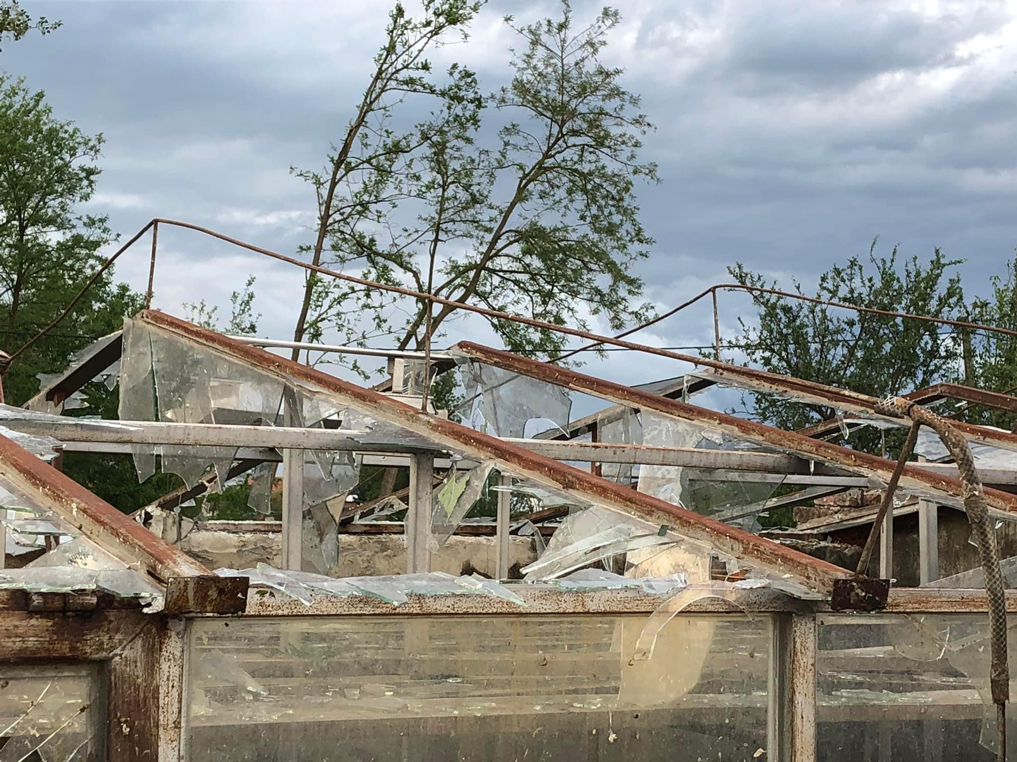 Foto: Varaždinska županija, Općina Veliki Bukovec - šteta nakon nevremena praćenog tučom, 25.5.2022.