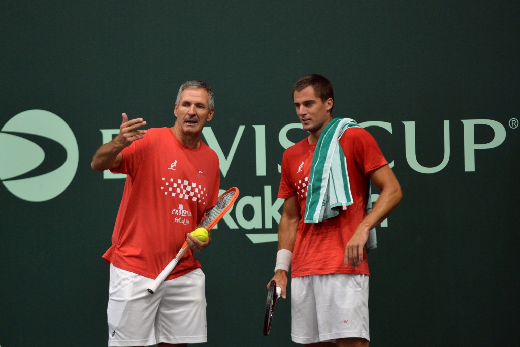 Borna Gojo_Vedran Martić_trening_Bologna 2022/ Foto: Mario Ćužić/HTS