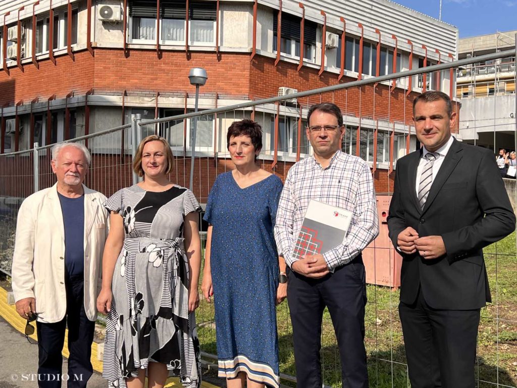 Zavod za hitnu medicinu, rekonstrukcija prizemlja, press konferencija 7.9.2022.