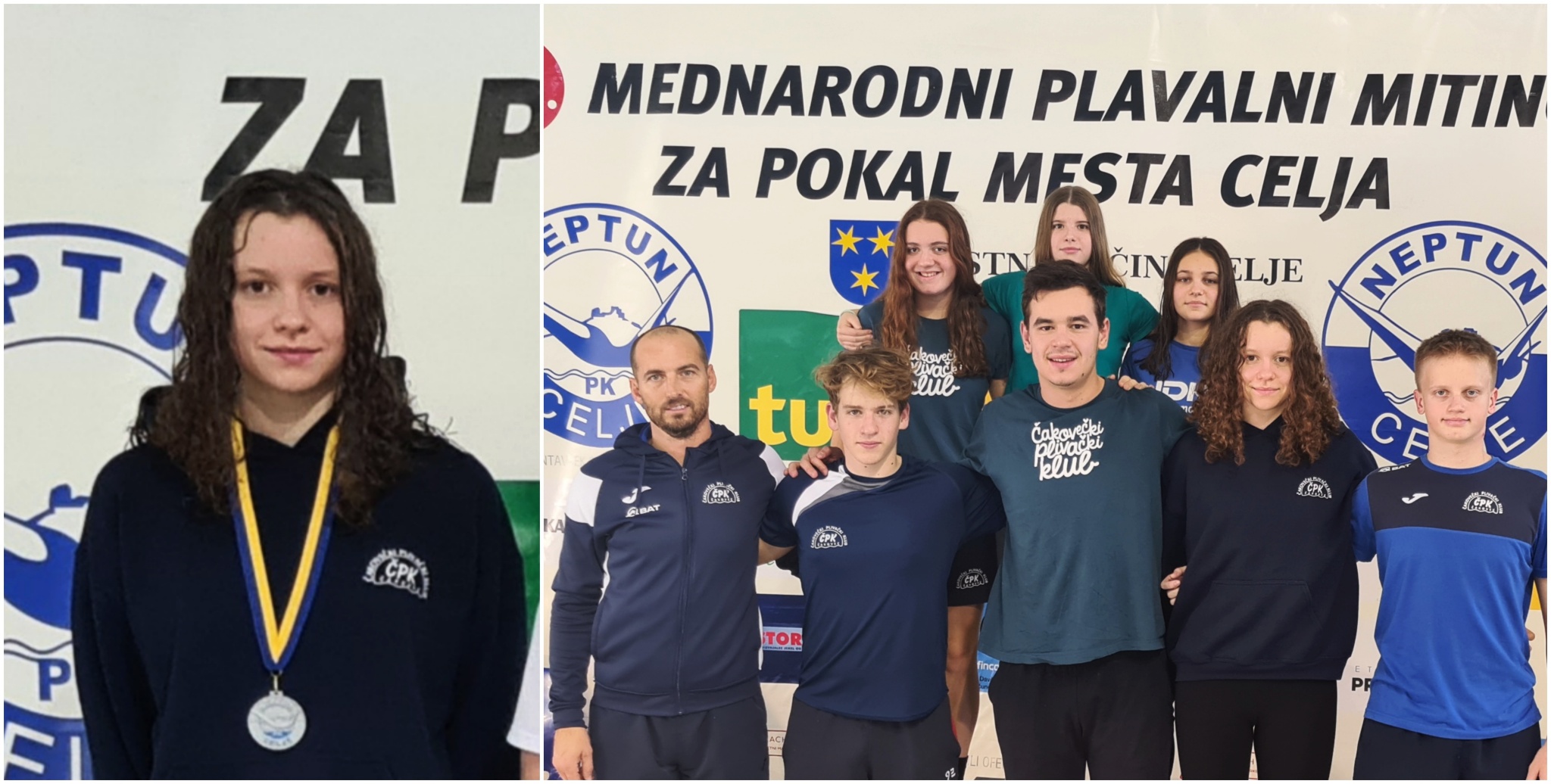 Čakovečki plivački klub, Međunarodni miting Celje / 26.11.2022.