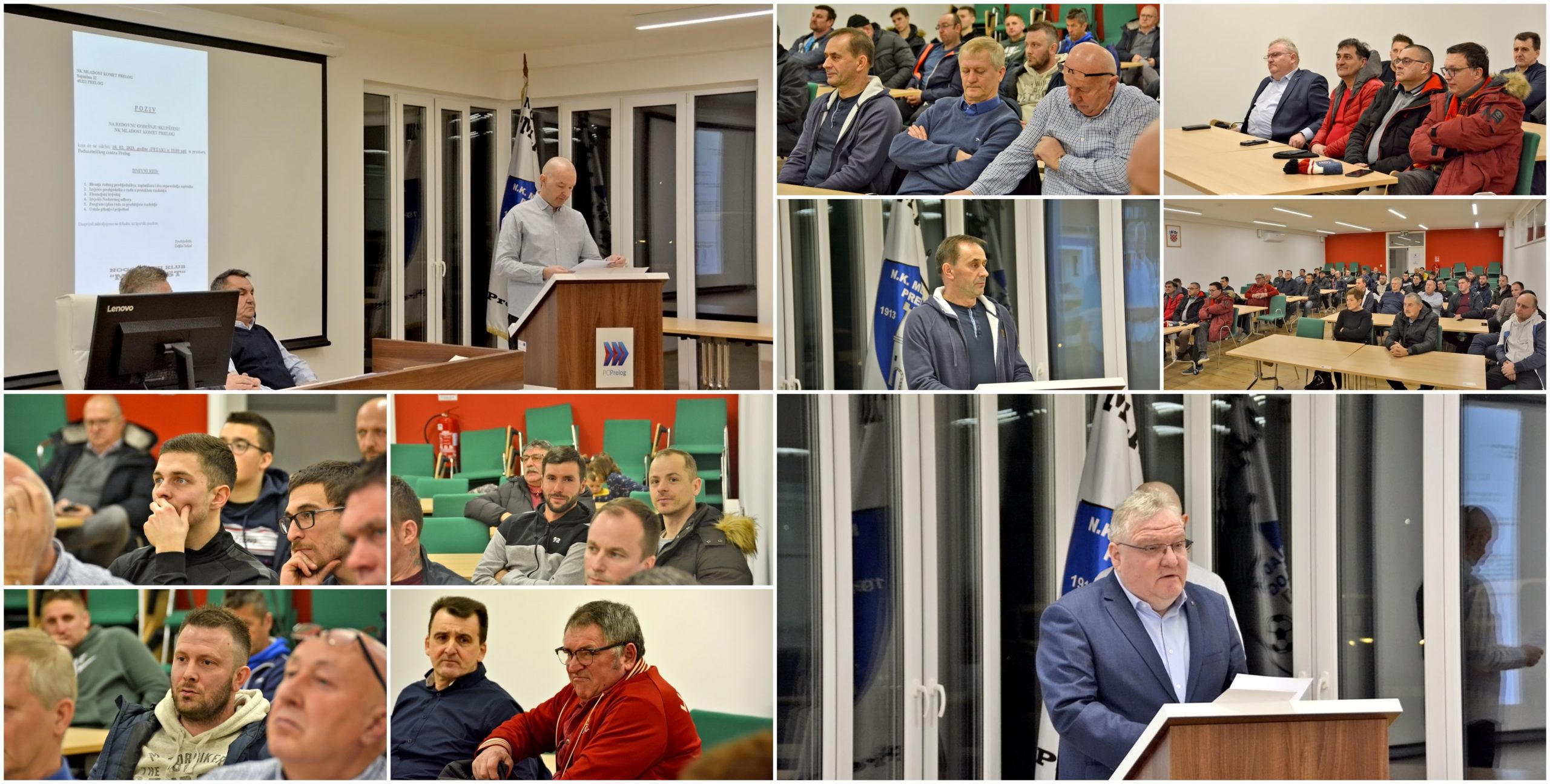 NK Mladost Komet, redovna godišnja skupština kluba, 10.2.2023. / Poduzetnički centar Prelog