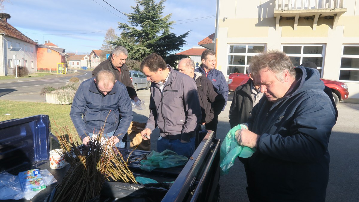 Udruga Agacija, godišnja skupština i podjela sadnica lipa / veljača 2023 / Domašinec