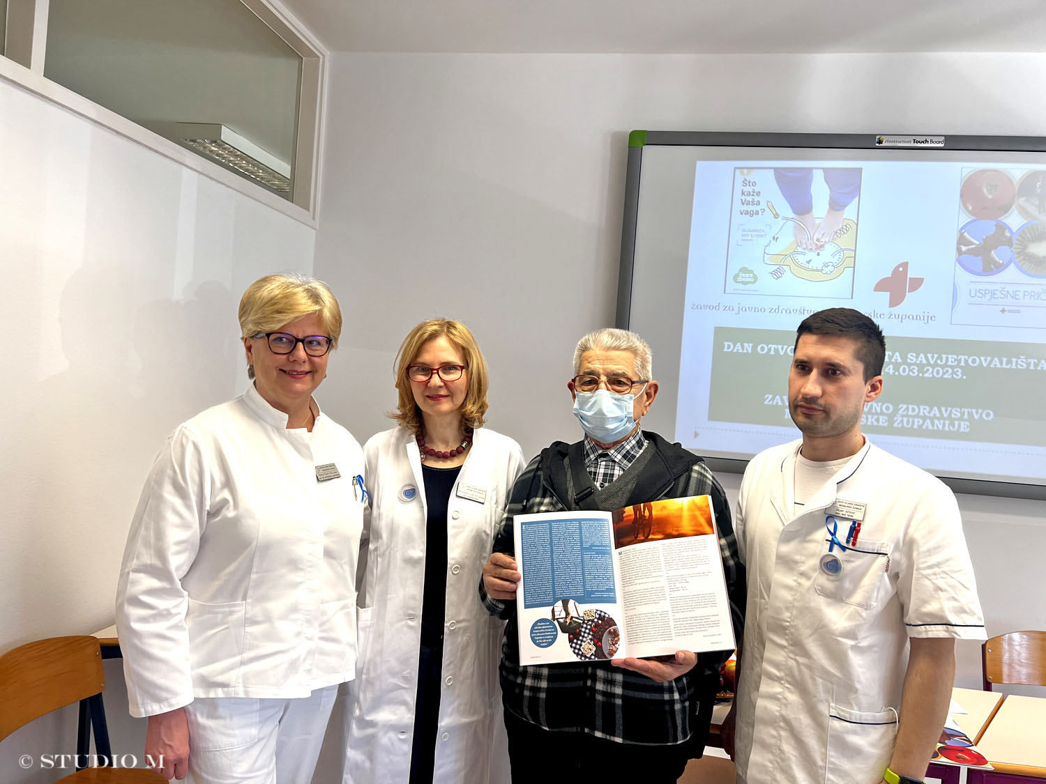 Antun Kovačević, korisnik Savjetovališta za prevenciju i prekomjernu tjelesnu težinu i debljinu Zavoda za javno zdravstvo Međimurske županije / ožujak 2023