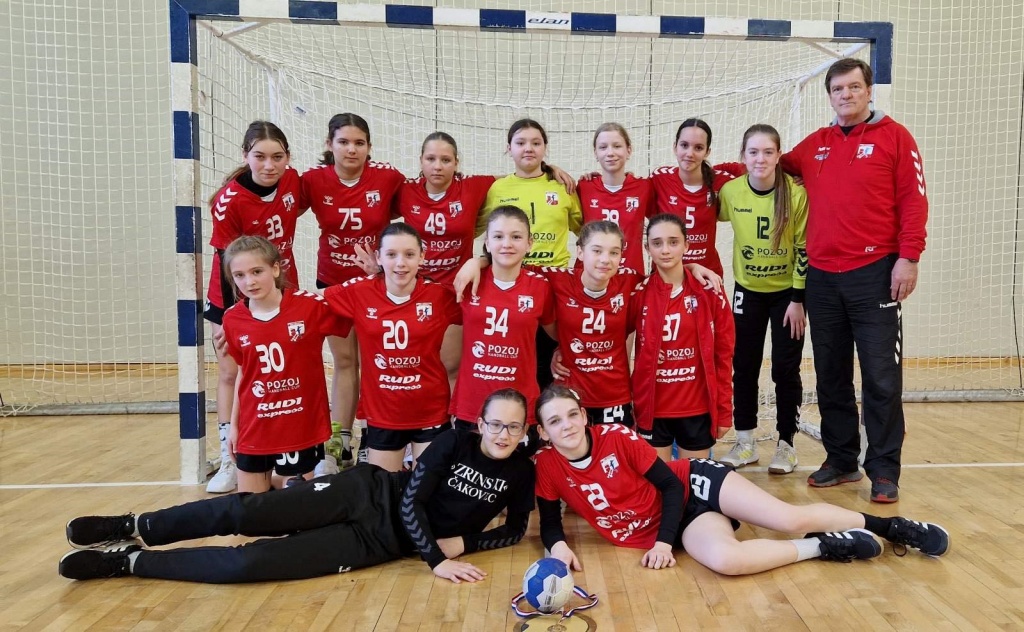 ŽRK Zrinski U-12 / Foto: ŽRK Zrinski / ožujak 2023.