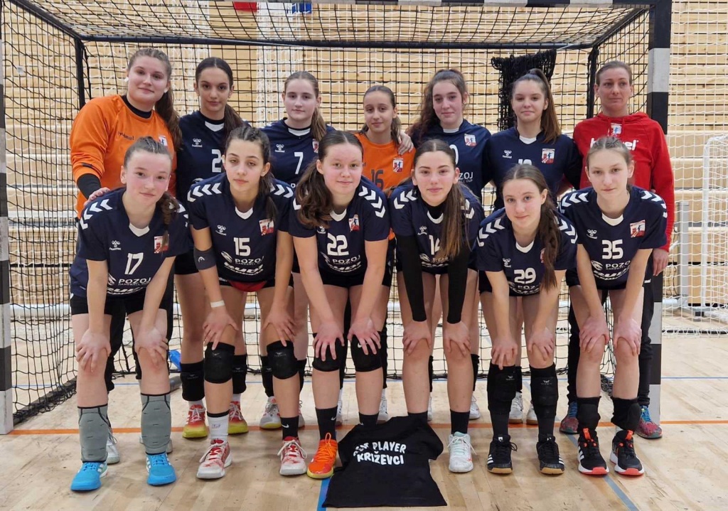 ŽRK Zrinski U-14 / Foto: ŽRK Zrinski / ožujak 2023.