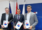 Međimurska županija, potpisivanje ugovora za energetsku obnovu škola Zasadbreg, Macinec i Gardinovec, 11.5.2023.