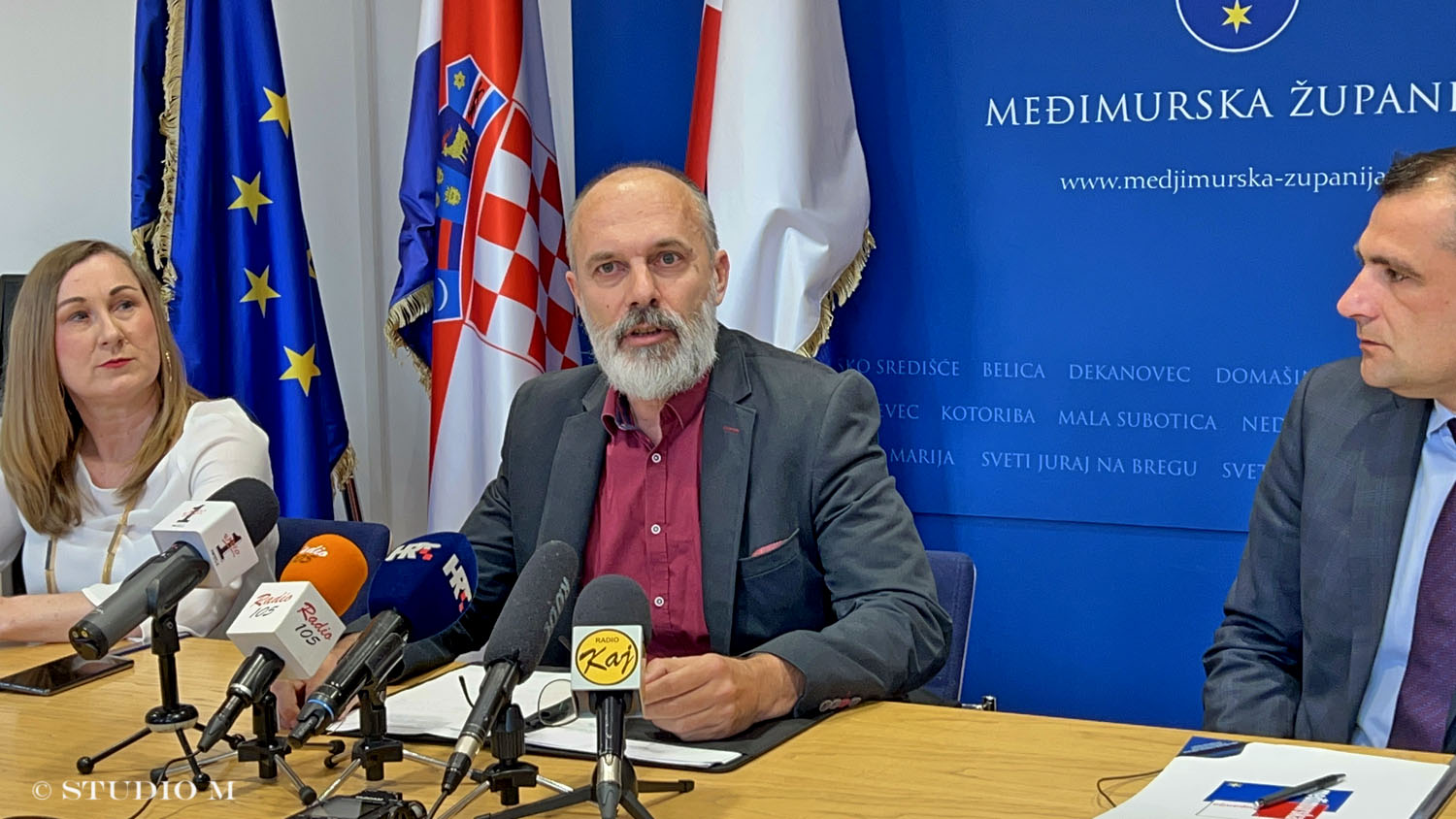 OŠ Mursko Središće, incident i verbalne prijetnje učenika, press konferencija / ravnatelj Elvis Šarič 11.5.2023.