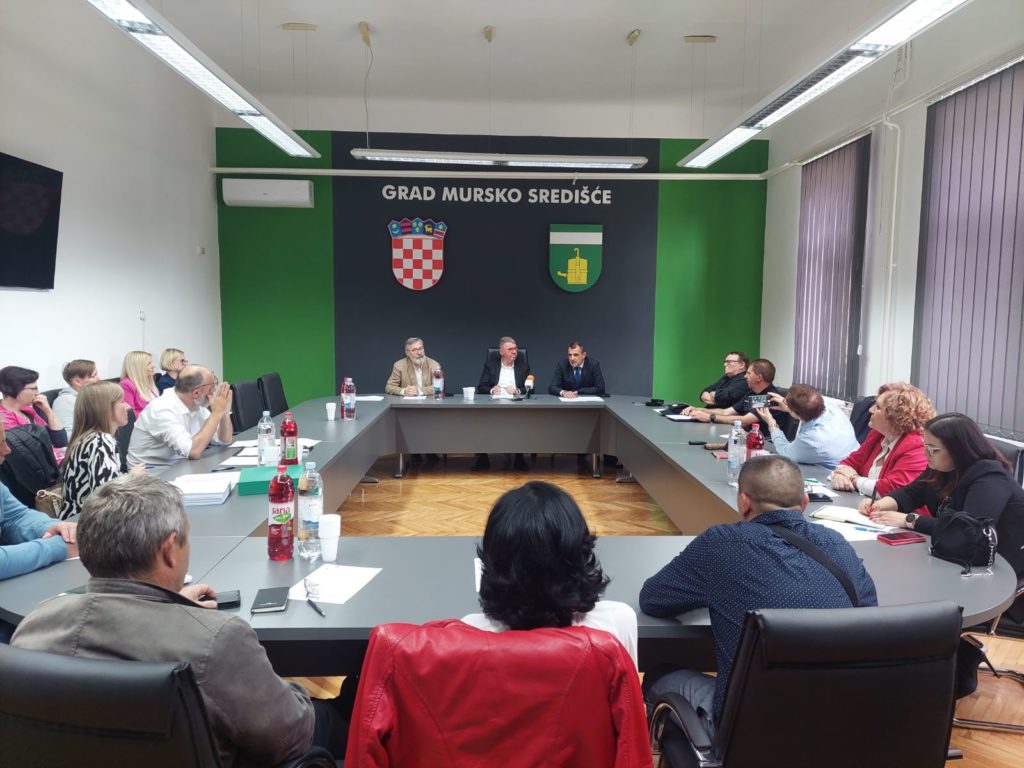 Izvanredni sastanak u Murskom Središću / Foto: Međimurska županija