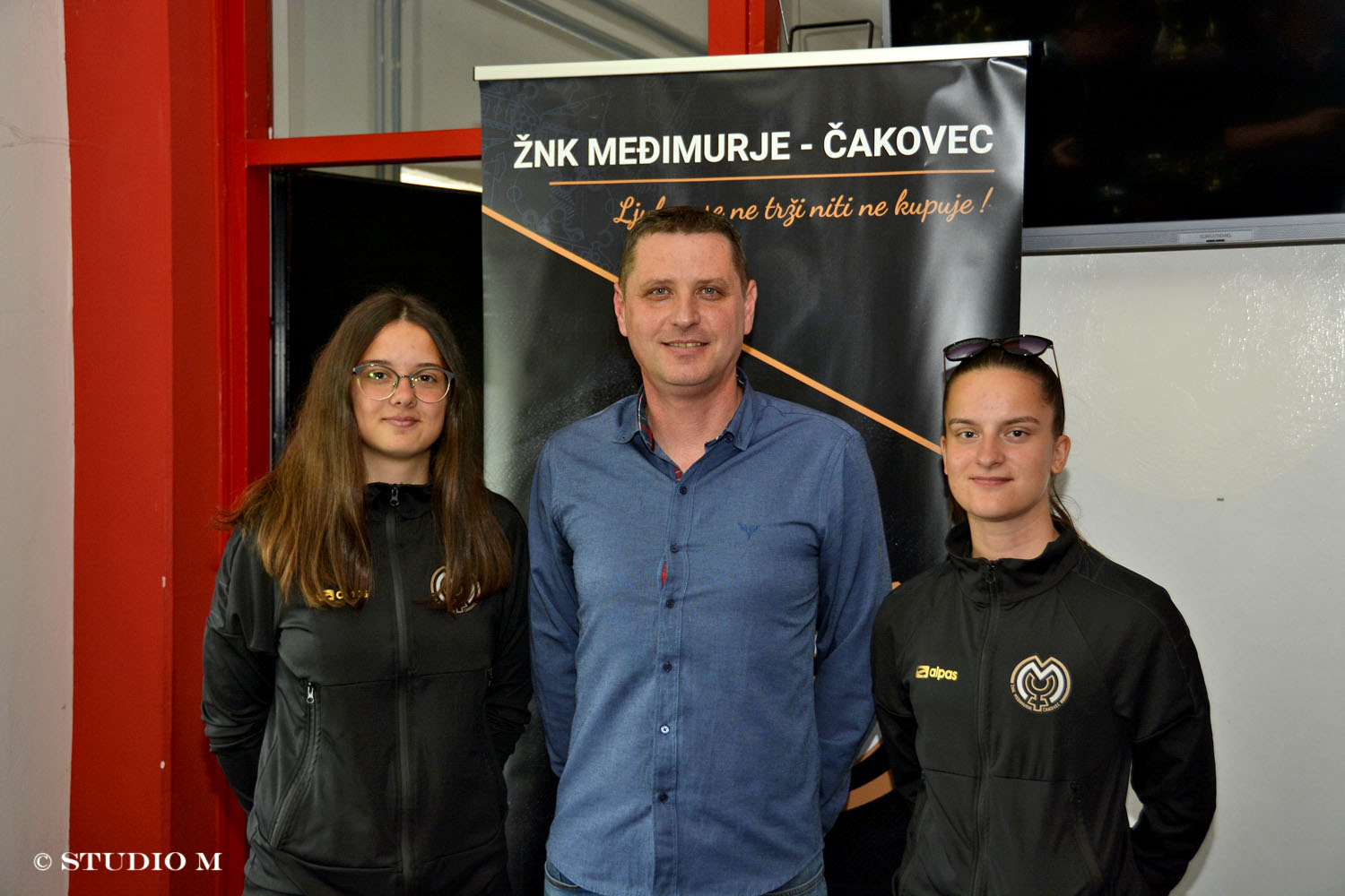 ŽNK Međimurje Čakovec / Foto: Željka Švenda, press konferencija izborena 1. HNLŽ