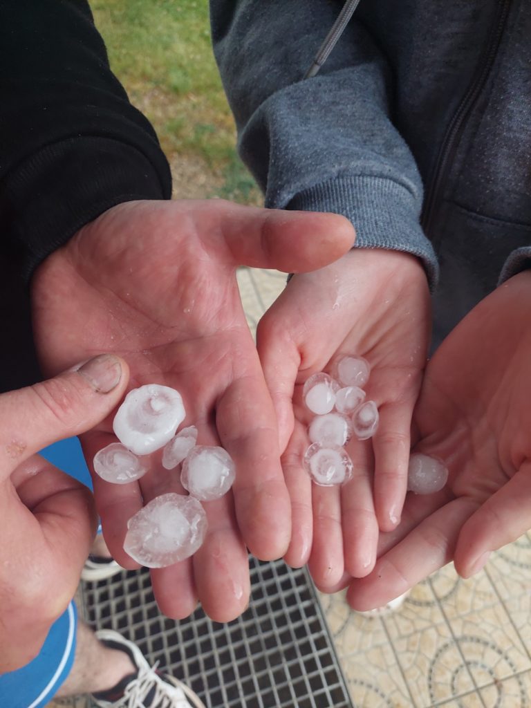 Tuča u Sračincu / Foto: Ivana Hečimović