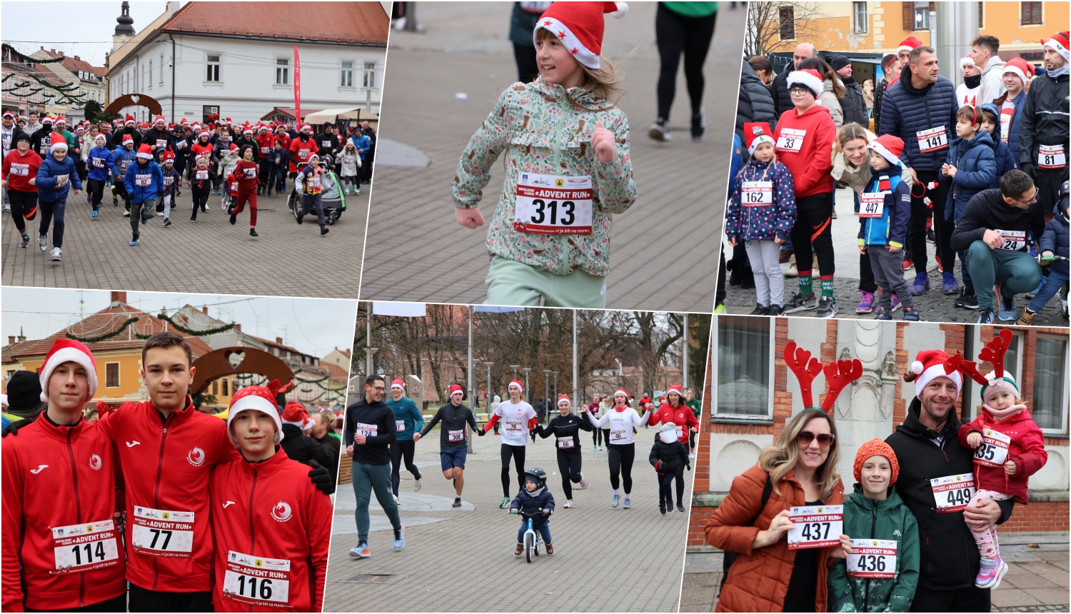 I ja bih na more, humanitarna utrka Advent run Čakovec, 23.12.2023.