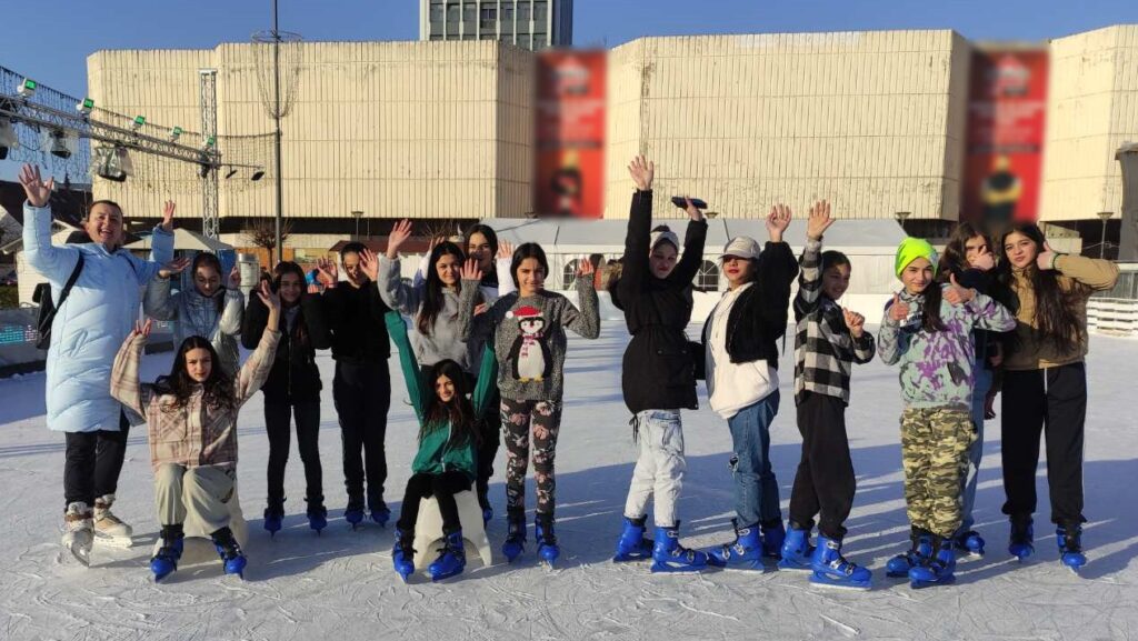 OŠ Kuršanec, klizanje u Varaždinu, 11.1.2024.