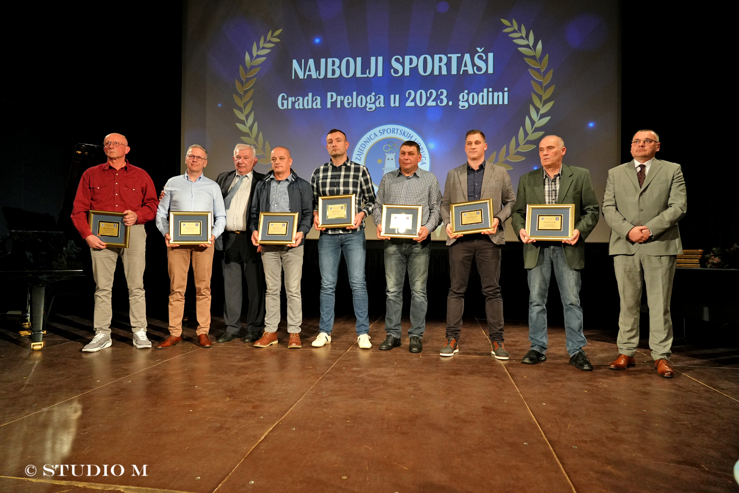 Najbolji sportaši Grada Preloga za 2023. godinu, Dom kulture Grada Preloga, 16.2.2024. | Foto: Željka Švenda / Studio M