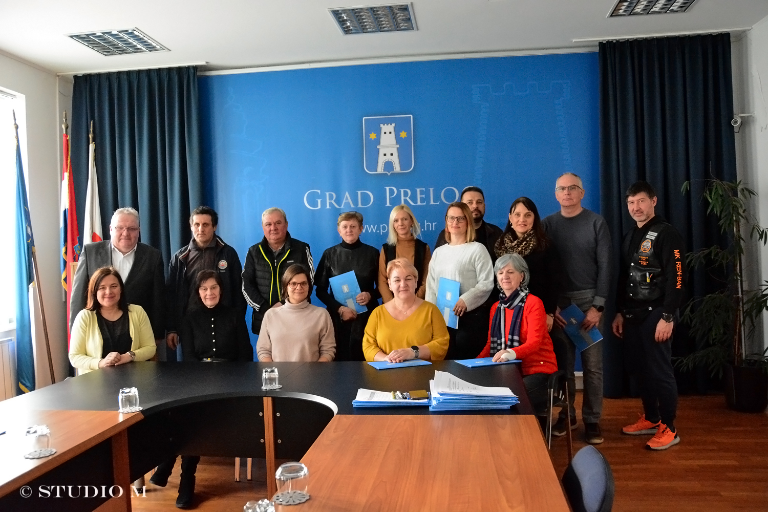 Grad Prelog, potpisivanje ugovora s udrugama za financiranje javnih potreba u 2024. godini, 1.2.2024.