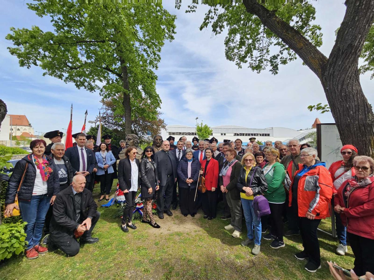 Bečko Novo Mesto, obilježavanje pogibije Petra Zrinskog i Frana Krste Frankopana, 28.4.2024. | Foto: Međimurska županija