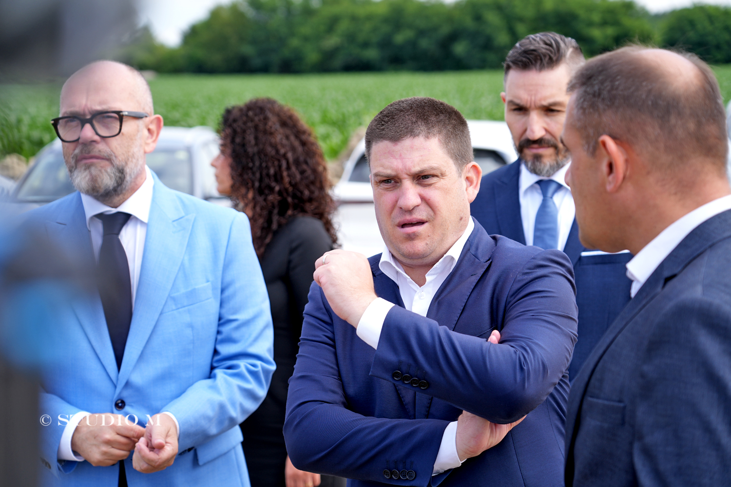 Potpredsjednik Vlade i ministar mora, prometa i infrastrukture Oleg Butković, obilaznica grada Preloga, obilazak, 27.6.2024.