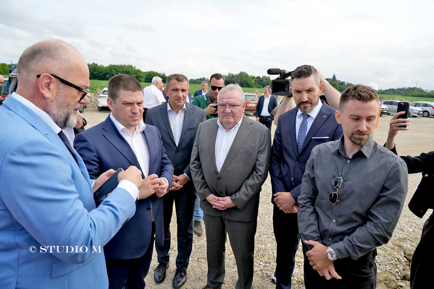 Potpredsjednik Vlade i ministar mora, prometa i infrastrukture Oleg Butković, obilaznica grada Preloga, obilazak, 27.6.2024.