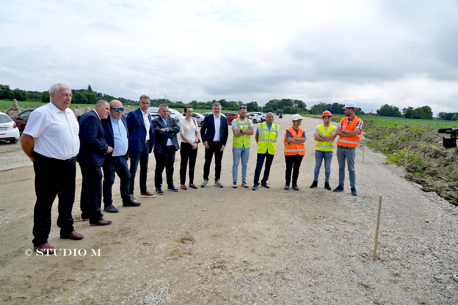 Potpredsjednik Vlade i ministar mora, prometa i infrastrukture Oleg Butković, obilaznica grada Preloga, obilazak, 27.6.2024.