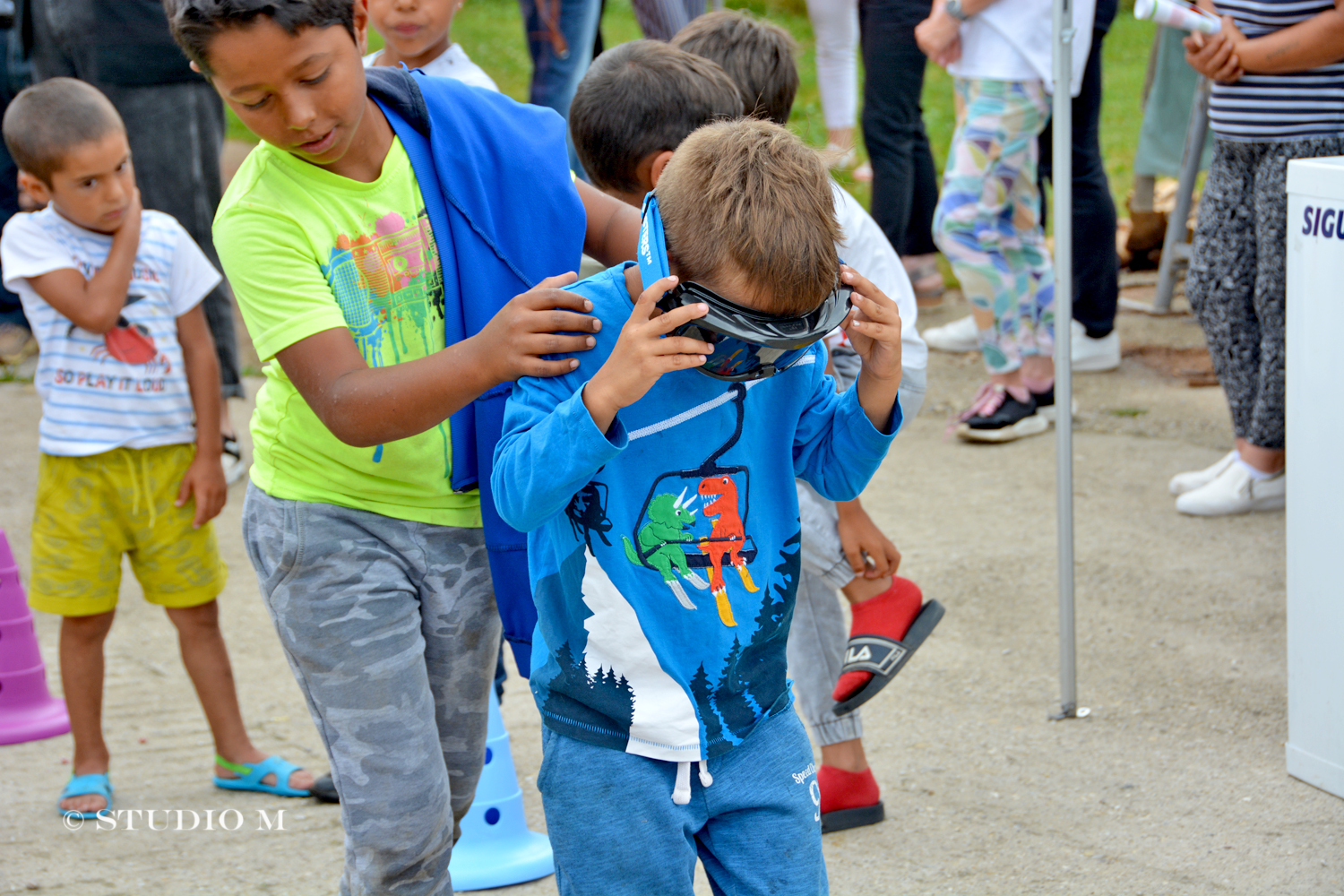 Međunarodni dan borbe protiv zlouporabe droga. romsko naselje Kvitrovec Domašinec, 26.6.2024. | Foto: Željka Švenda / Studio M