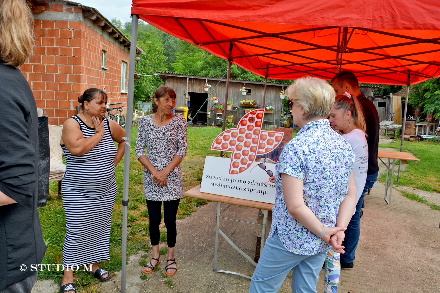 Međunarodni dan borbe protiv zlouporabe droga. romsko naselje Kvitrovec Domašinec, 26.6.2024. | Foto: Željka Švenda / Studio M