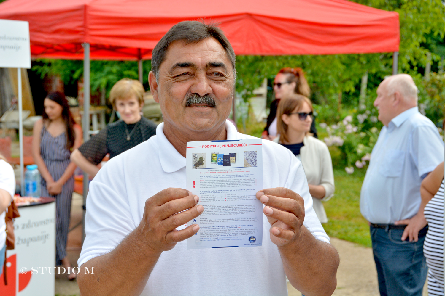 Međunarodni dan borbe protiv zlouporabe droga. romsko naselje Kvitrovec Domašinec, 26.6.2024. | Foto: Željka Švenda / Studio M