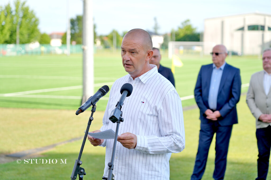 NK Mladost Komet Prelog, nogometni teren s umjetnom travom, HNS, otvorenje, 2.7.2024.