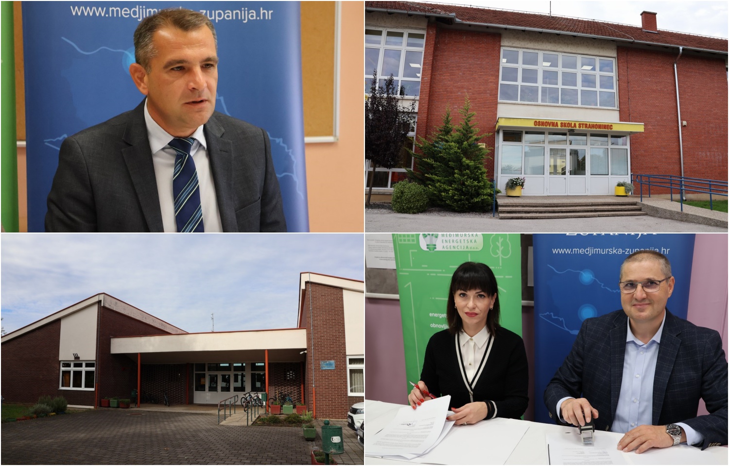Energetska obnova OŠ Strahoninec i PŠ Dunjkovec | Foto: Međimurska županija