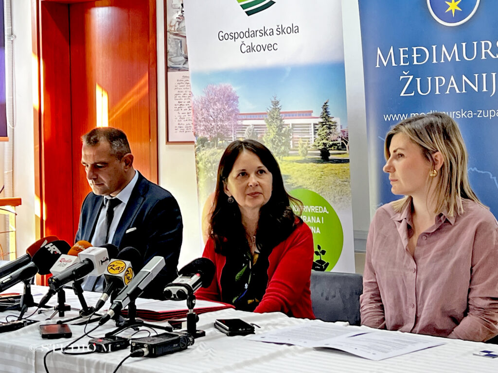 Gospodarska škola Čakovec, početak projekta energetska obnova, 15.10.2024. / Foto: Željka Švenda