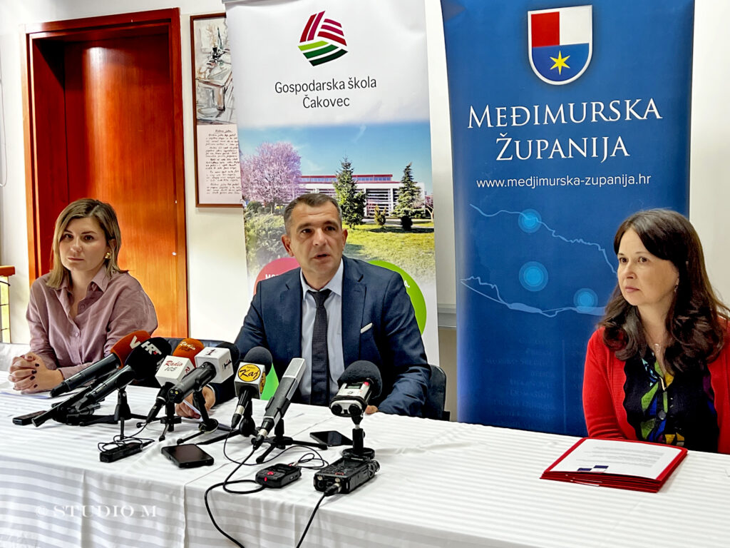 Gospodarska škola Čakovec, početak projekta energetska obnova, 15.10.2024. / Foto: Željka Švenda