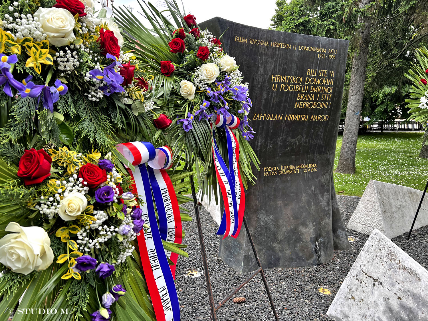 Dan državnoti, Hrvatska, branitelji, spomen obilježje / Ilustracija Studio M