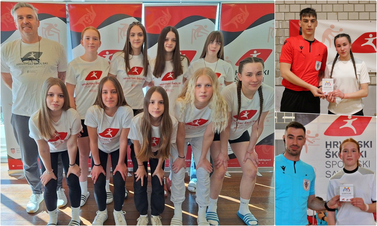 Državno prvenstvo, futsal, OŠ Prelog 3. mjesto, 9.4.2025.Foto: Hrvatski školski sportski savez