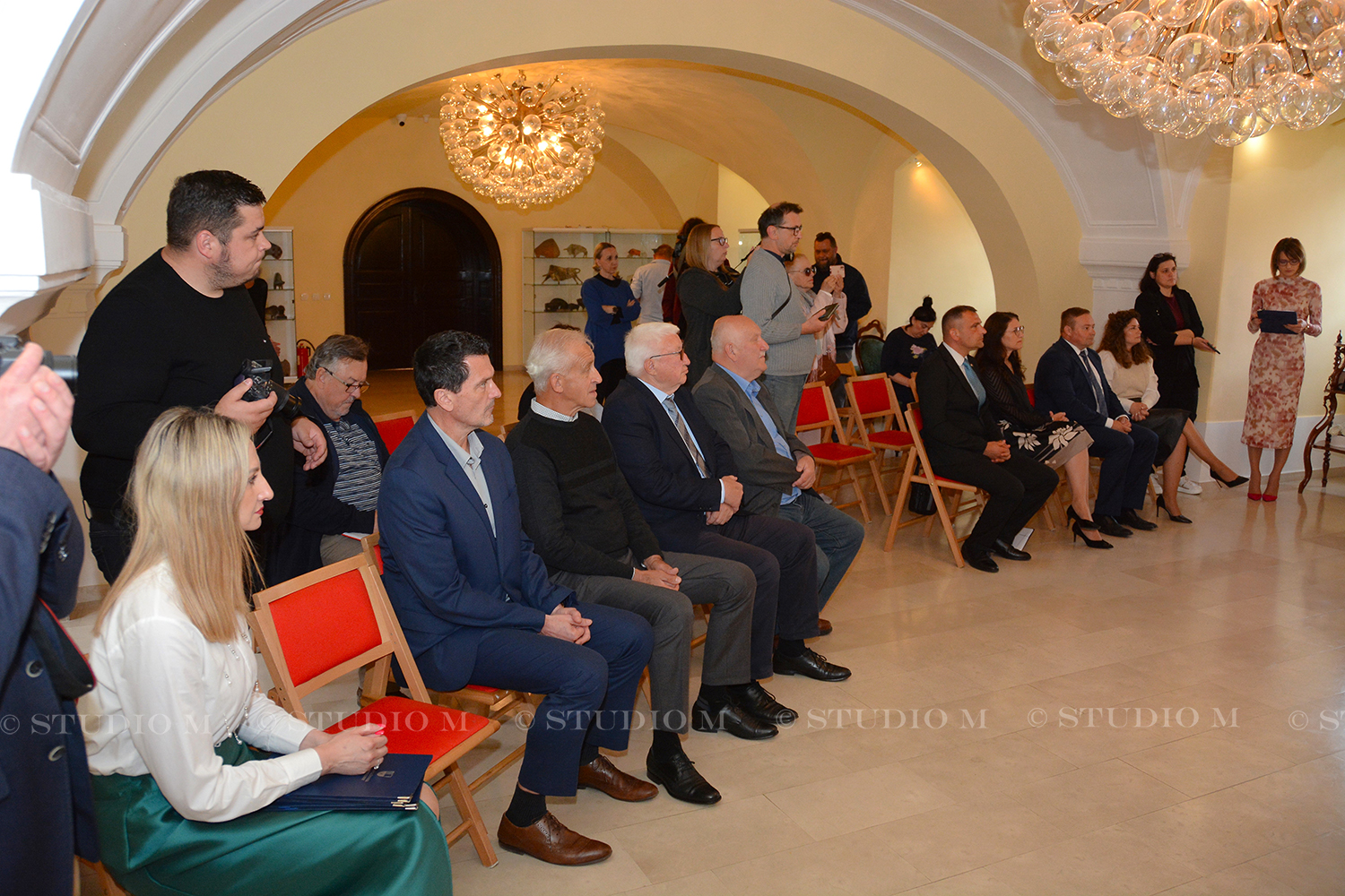 Matija Posavec i Ljerka Cividini Inauguracija Studio M 5