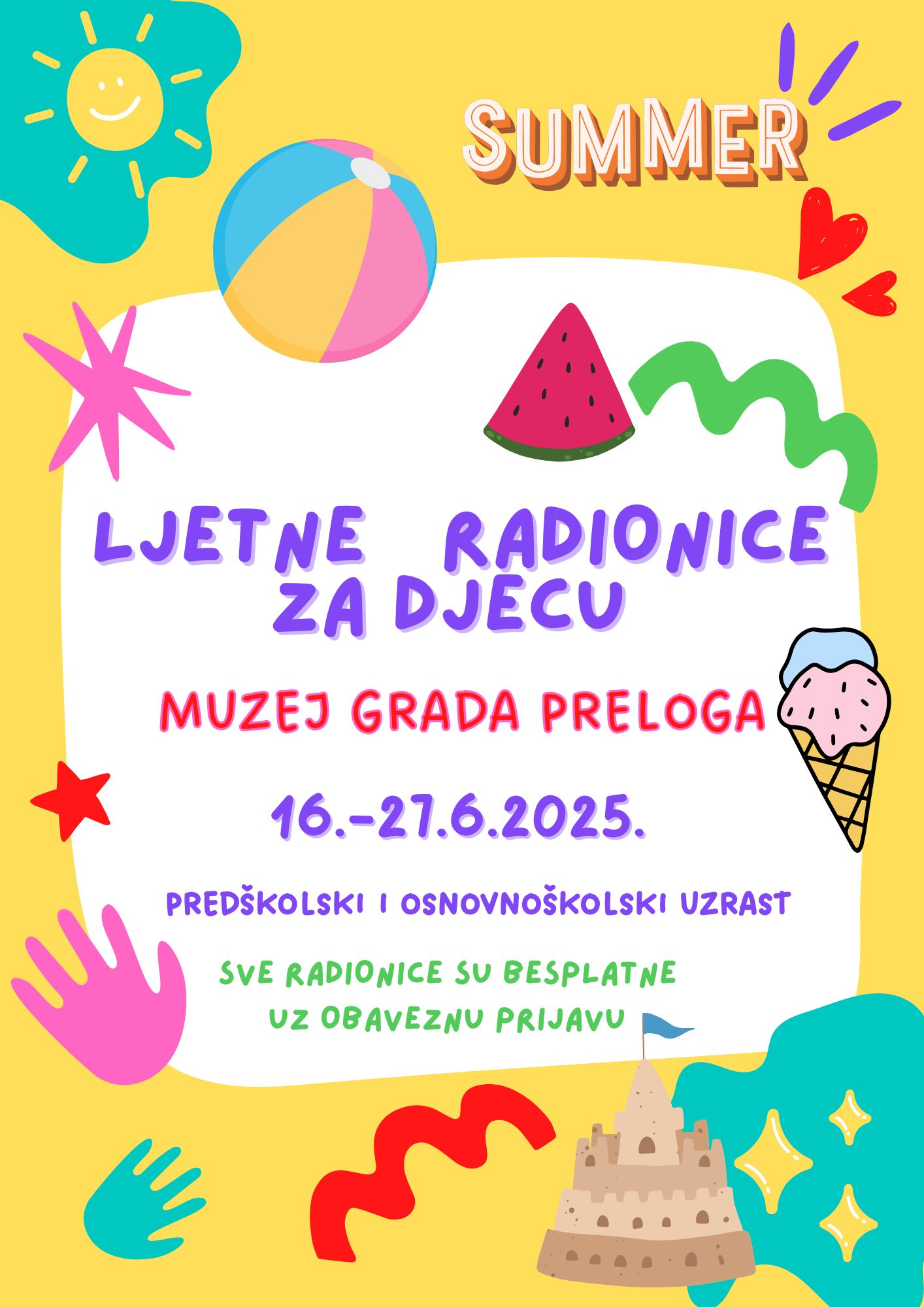 Muzej Croata insulanus Grada Preloga Ljetne radionice 2025