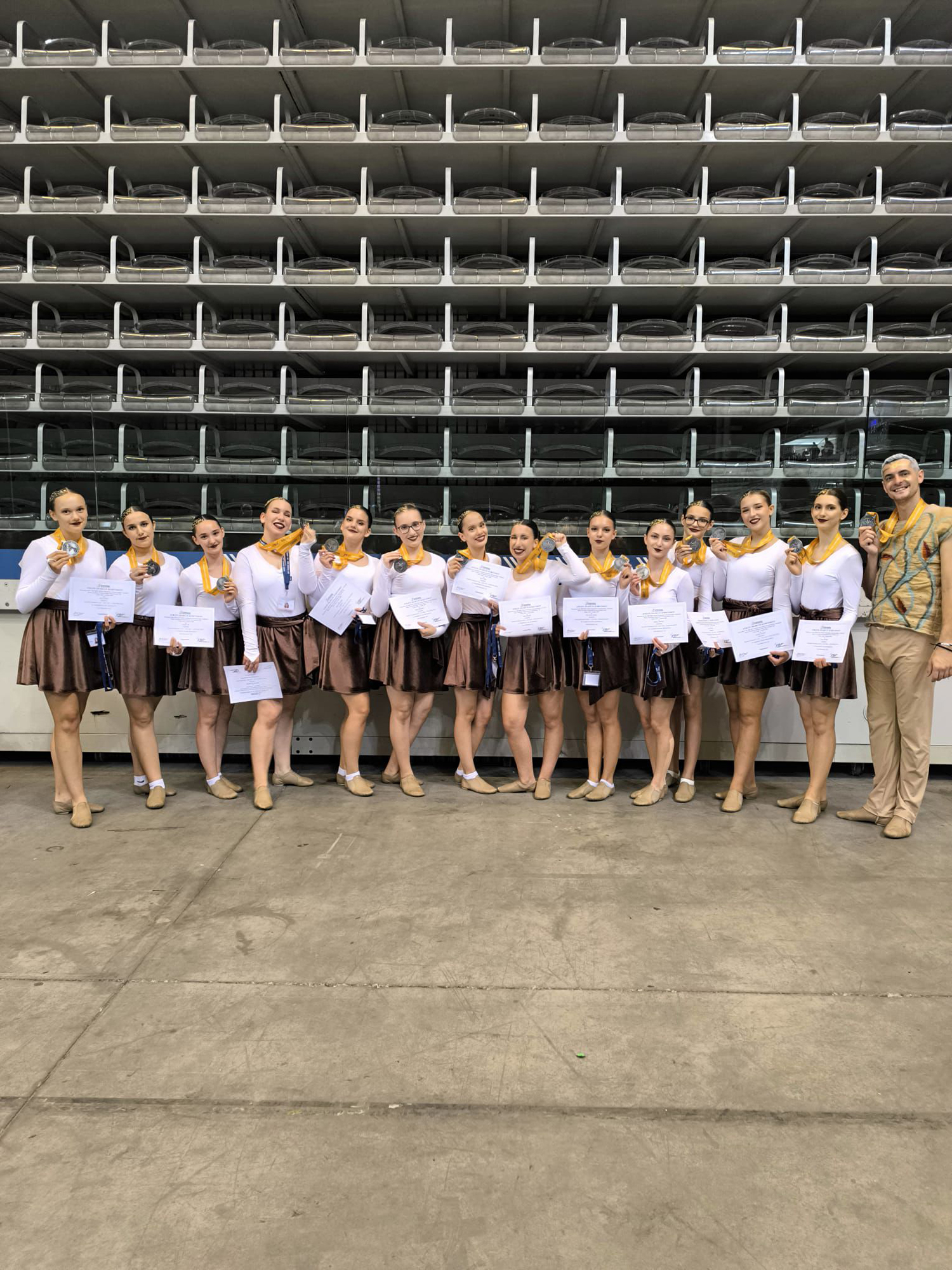 Mazoretkinje Donji Kraljevec Torino 2025 Studio M 1