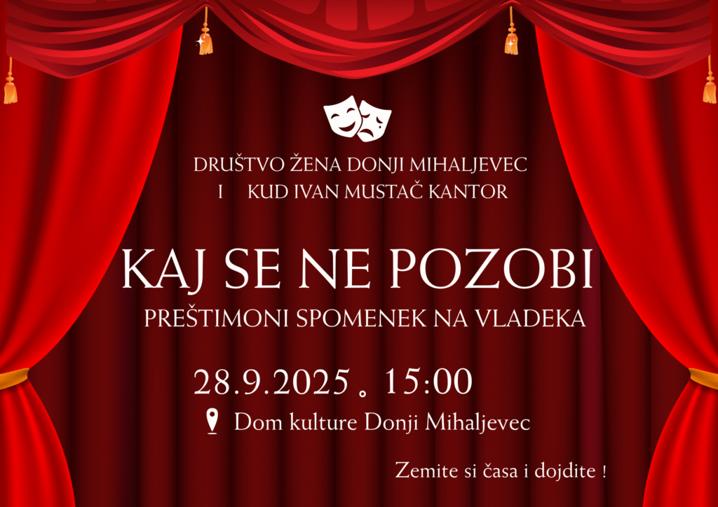 Kaj se ne pozobi 2025 KUD Mustac Kantor