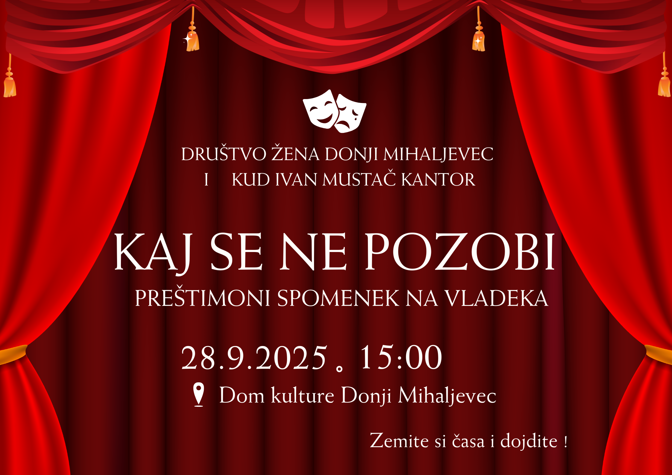 Kaj se ne pozobi 2025 KUD Mustac Kantor
