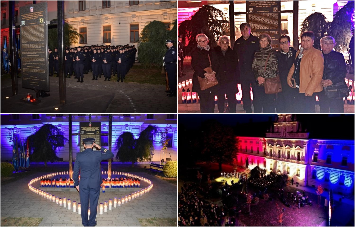 Vukovar, In memoriam 97 policajaca poginulih i nestalih u obrani Vukovara, 13.10.2025. / Foto: PUM/PUVS