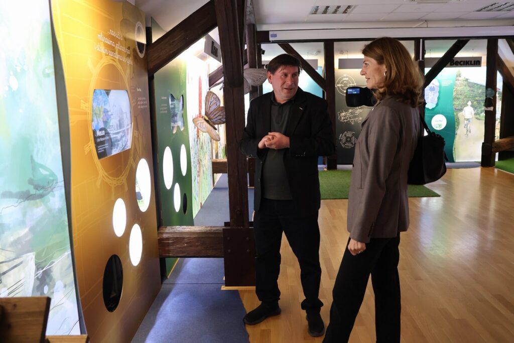 Cakovec posjet veleposlanice Republike Austrije u RH studiom 3